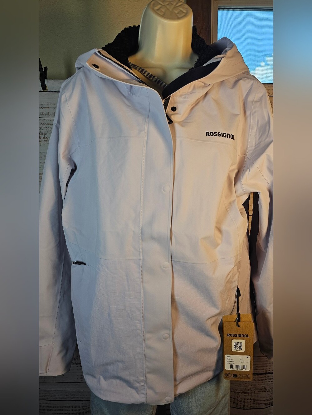 Rossignol Desafio 2L Shell Ski Jacket Galactic Lilac Women's L NWT